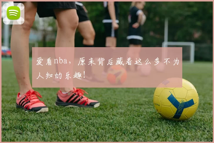 爱看nba，原来背后藏着这么多不为人知的乐趣！
