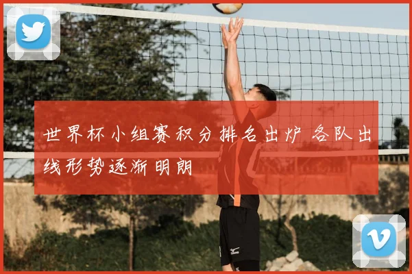 世界杯小组赛积分排名出炉 各队出线形势逐渐明朗